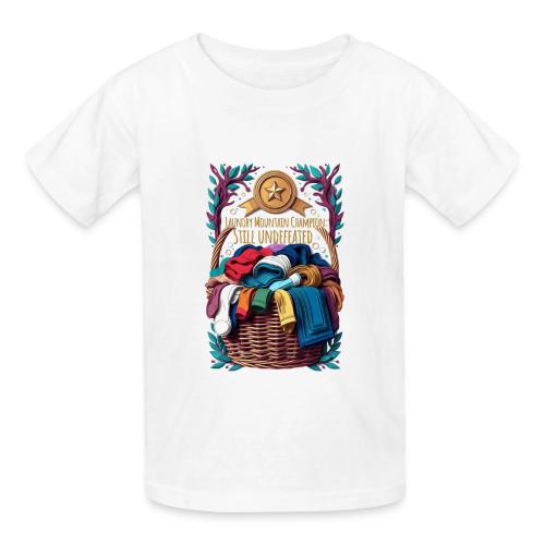 Laundry Mountain Champion Tee | Still Undefeated - Gildan Ultra Cotton Youth T-Shirt