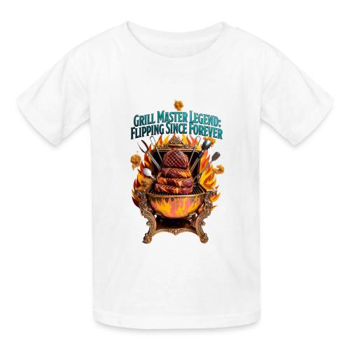 Grill Master Legend T Shirt - Gildan Ultra Cotton Youth T-Shirt