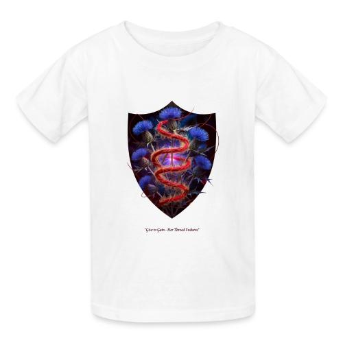 Women’s Day Crimson Thread Matriarch T Shirt, Gift - Gildan Ultra Cotton Youth T-Shirt