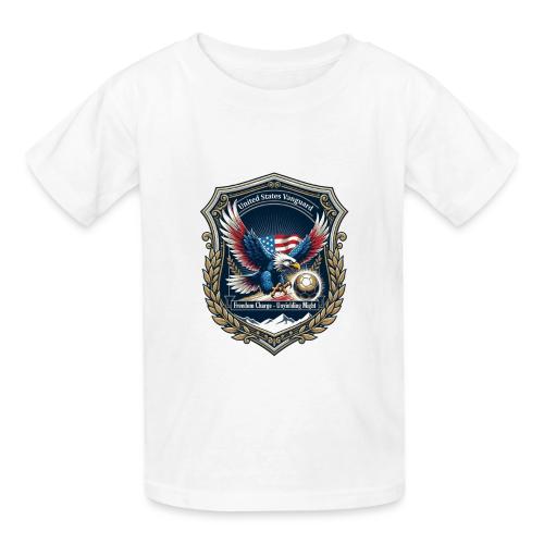 USA Eagle Vanguard T-Shirt,American Flag PrideGift - Gildan Ultra Cotton Youth T-Shirt