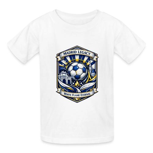 Madrid White Legacy T Shirt, Madrid Fan Gift - Gildan Ultra Cotton Youth T-Shirt