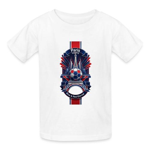Paris Tower Legacy T Shirt, Soccer City Pride Gift - Gildan Ultra Cotton Youth T-Shirt