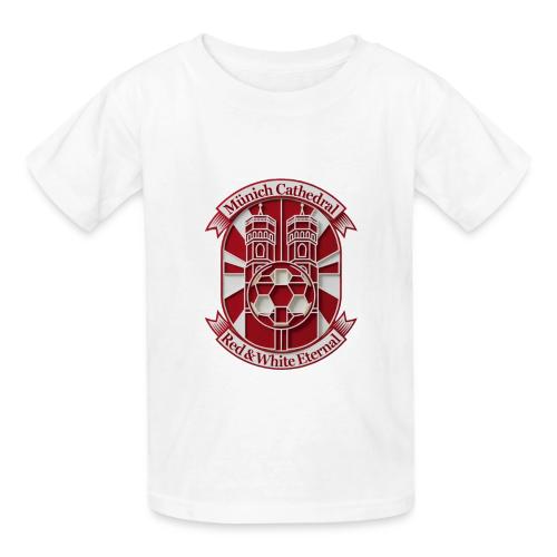 Munich Cathedral T Shirt, German Football Fan Gift - Gildan Ultra Cotton Youth T-Shirt