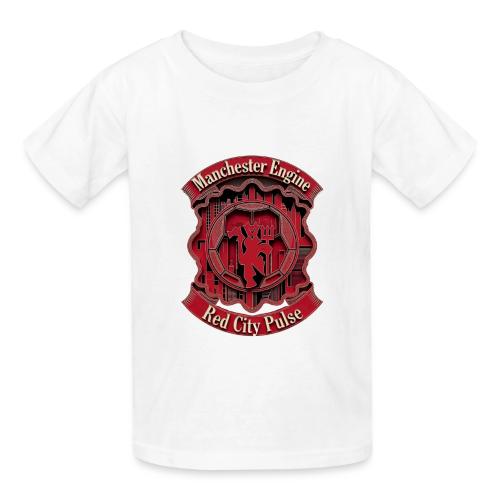 Red Manchester T Shirt, Red Soccer City Pride Gift - Gildan Ultra Cotton Youth T-Shirt