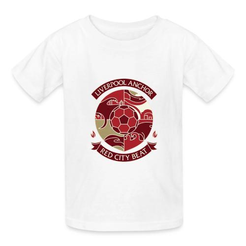 Liverpool Anchor T Shirt, Soccer City Pride Gift - Gildan Ultra Cotton Youth T-Shirt