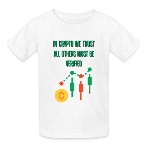 Sarcastic Bitcoin Investor T-shirt - Gildan Ultra Cotton Youth T-Shirt