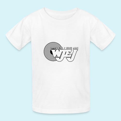 WJEJ Radio Record Logo - Gildan Ultra Cotton Youth T-Shirt