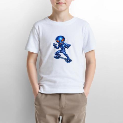 Angry Blue Alien - Gildan Ultra Cotton Youth T-Shirt