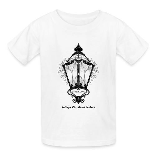 Antique Christmas Lantern T-Shirt - Gildan Ultra Cotton Youth T-Shirt