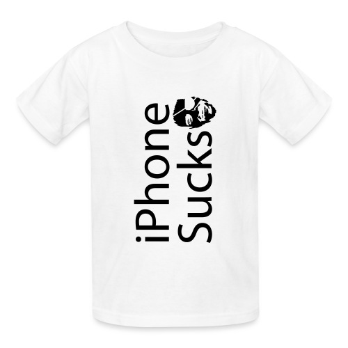 iPhone Sucks - Gildan Ultra Cotton Youth T-Shirt
