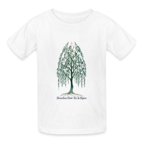 Easter Branches Bow Willow T Shirt, Easter Gift - Gildan Ultra Cotton Youth T-Shirt