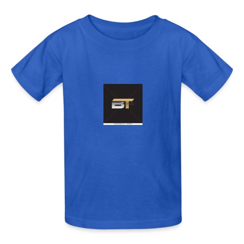 BT logo golden - Gildan Ultra Cotton Youth T-Shirt