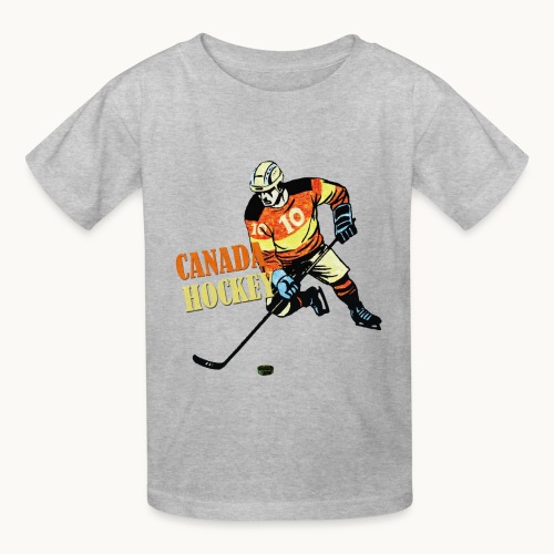 CANADA HOCKEY Carolyn Sandstrom THREADLESS - Gildan Ultra Cotton Youth T-Shirt