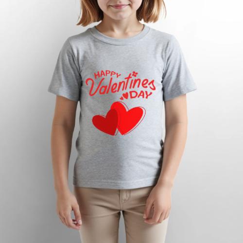 Heart design, Love, Valentine's Day, February 14 - Gildan Ultra Cotton Youth T-Shirt