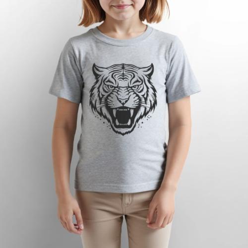Wild Tiger Fashion, the fury of the feline tiger. - Gildan Ultra Cotton Youth T-Shirt