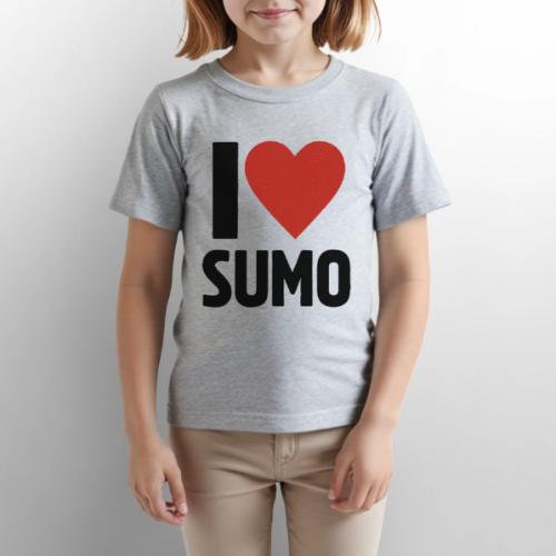 I Love Sumo – Bold Minimalist Sumo Wrestling Fan - Gildan Ultra Cotton Youth T-Shirt
