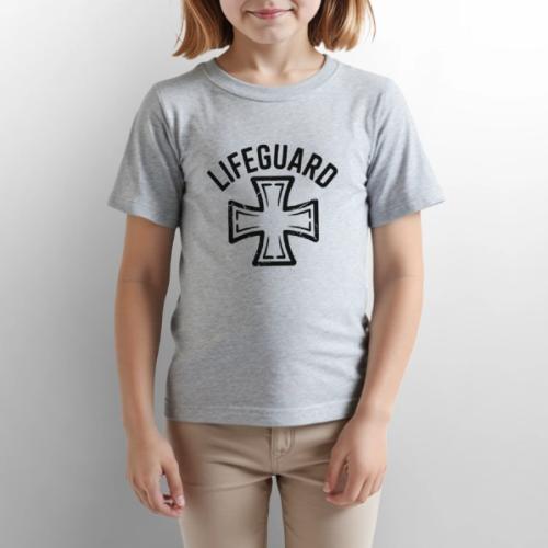 Lifeguard Cross Emblem - Gildan Ultra Cotton Youth T-Shirt