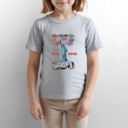 1776 - 2026 | 250 Years USA | Fireworks - Gildan Ultra Cotton Youth T-Shirt