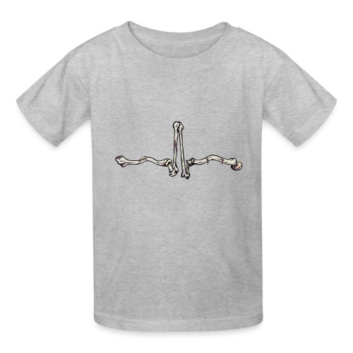 ECG bones - Gildan Ultra Cotton Youth T-Shirt
