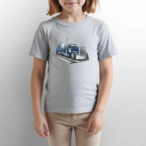 Big Rig Semi Truck American Truck - Gildan Ultra Cotton Youth T-Shirt