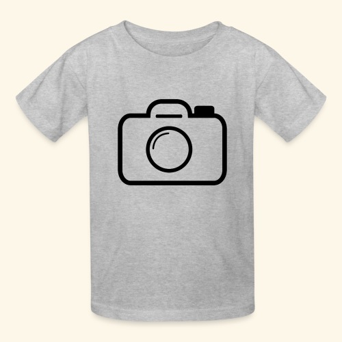 Camera - Gildan Ultra Cotton Youth T-Shirt