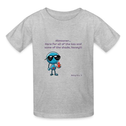 Smoon City 11_Here for the tea - Gildan Ultra Cotton Youth T-Shirt
