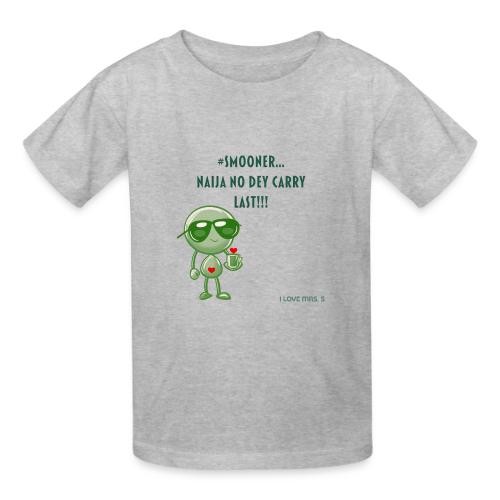 Smoon City | Naija No dey Carry Last | I love Mrs. - Gildan Ultra Cotton Youth T-Shirt