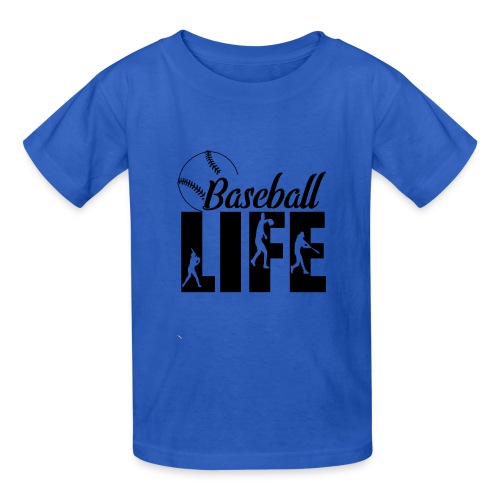 Baseball life - Gildan Ultra Cotton Youth T-Shirt