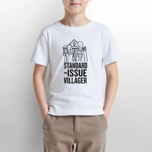 Standard-Issue Villagers (Black on Light) - Gildan Ultra Cotton Youth T-Shirt