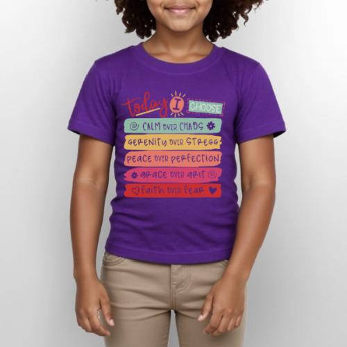 Harmony Collection - Today I Choose - Gildan Ultra Cotton Youth T-Shirt