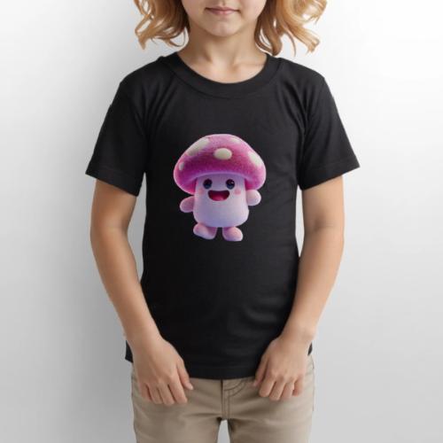 Mushroom: Purple Forest Friend - Gildan Ultra Cotton Youth T-Shirt