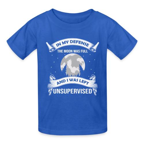 The Moon Was Full - Gildan Ultra Cotton Youth T-Shirt