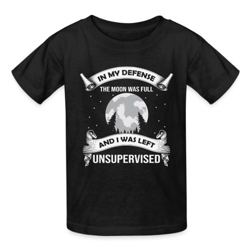 The Moon Was Full - Gildan Ultra Cotton Youth T-Shirt