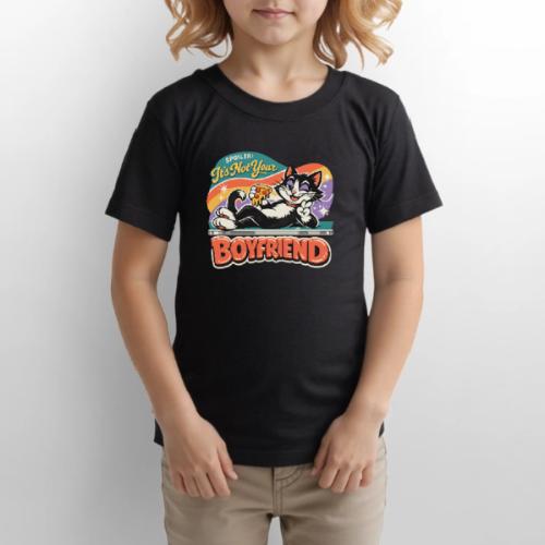 Sassy Cat Pride Pizza Retro Comic - Gildan Ultra Cotton Youth T-Shirt