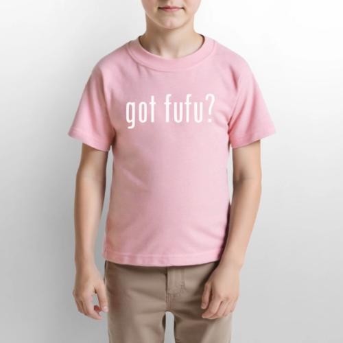 gotfufu-black - Gildan Ultra Cotton Youth T-Shirt