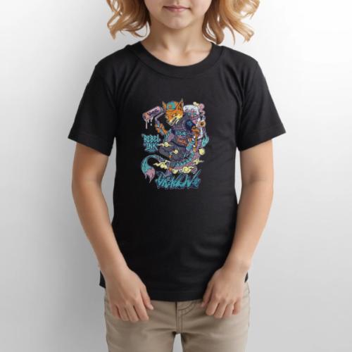 Kitsune Street Rebel - Gildan Ultra Cotton Youth T-Shirt