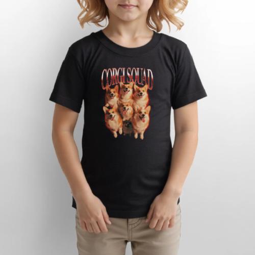 Corgi Squad Funny Dog Lover Vintage Shirt - Gildan Ultra Cotton Youth T-Shirt