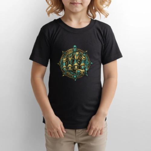 Cyberpunk Power Robot Hand - Gildan Ultra Cotton Youth T-Shirt