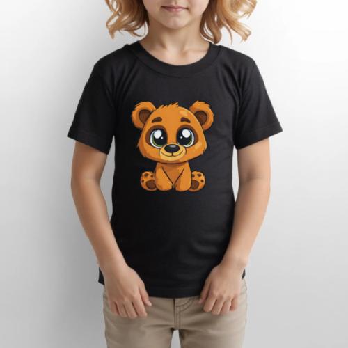 Smiling Sitting Baby Bear - Gildan Ultra Cotton Youth T-Shirt