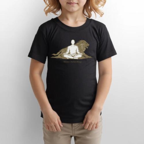 Silence Builds Kings Meditation Lion - Gildan Ultra Cotton Youth T-Shirt