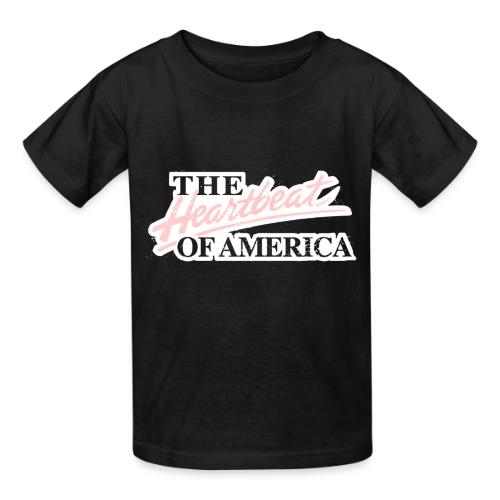 The Heartbeat of America - Gildan Ultra Cotton Youth T-Shirt