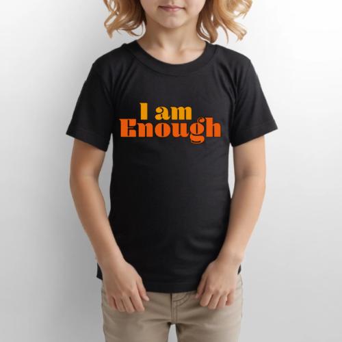 I Am Enough – Self-Love Affirmation Typography - Gildan Ultra Cotton Youth T-Shirt