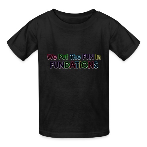 fundations png - Gildan Ultra Cotton Youth T-Shirt