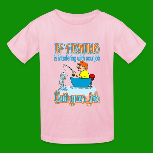 Fishing Job - Gildan Ultra Cotton Youth T-Shirt