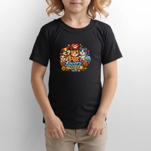 Pet Lover Forever Cute Cats & Dogs - Gildan Ultra Cotton Youth T-Shirt