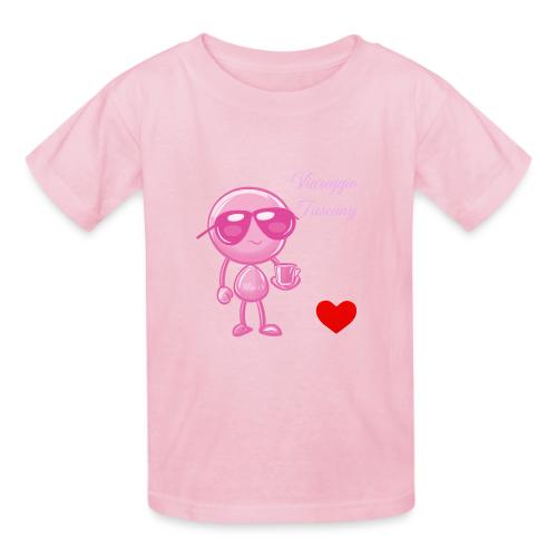 Smoon City_Viareggio Tuscany Pink - Gildan Ultra Cotton Youth T-Shirt