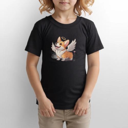 Angel Wings Corgi - Gildan Ultra Cotton Youth T-Shirt