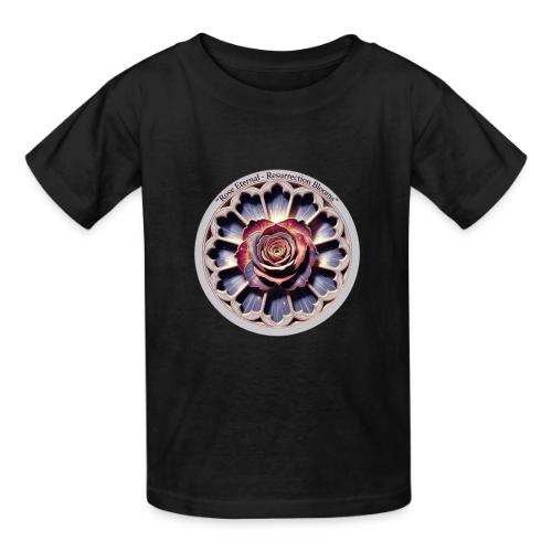 Easter Rose Resurrection T Shirt, Spring Gift - Gildan Ultra Cotton Youth T-Shirt
