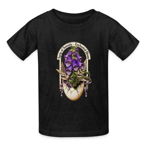 Spring Serenity Foxglove Tee, Easter Gift for wife - Gildan Ultra Cotton Youth T-Shirt