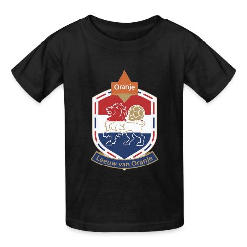 Netherlands Lion Crest T-Shirt, Dutch Badge Gift - Gildan Ultra Cotton Youth T-Shirt